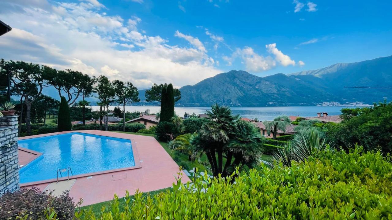 Lake View, Swimming Pool, Tennis Court And Private Parking Mezzegra エクステリア 写真