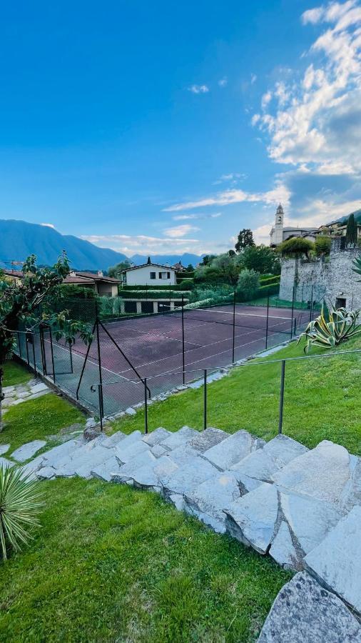 Lake View, Swimming Pool, Tennis Court And Private Parking Mezzegra エクステリア 写真